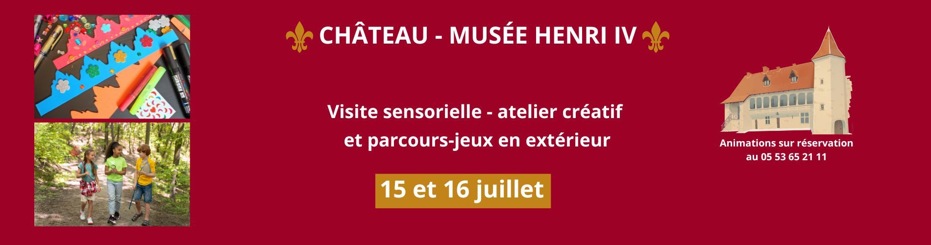 Les animations au Château-musée Henri IV 