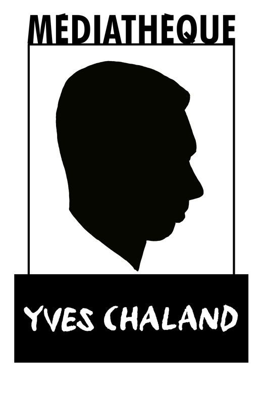 Logo Médiathèque Yves Chaland light