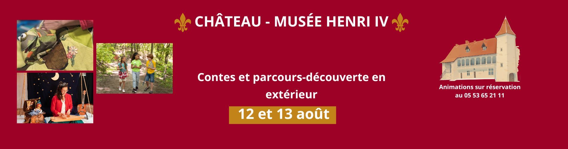 Les animations au Château-musée Henri IV