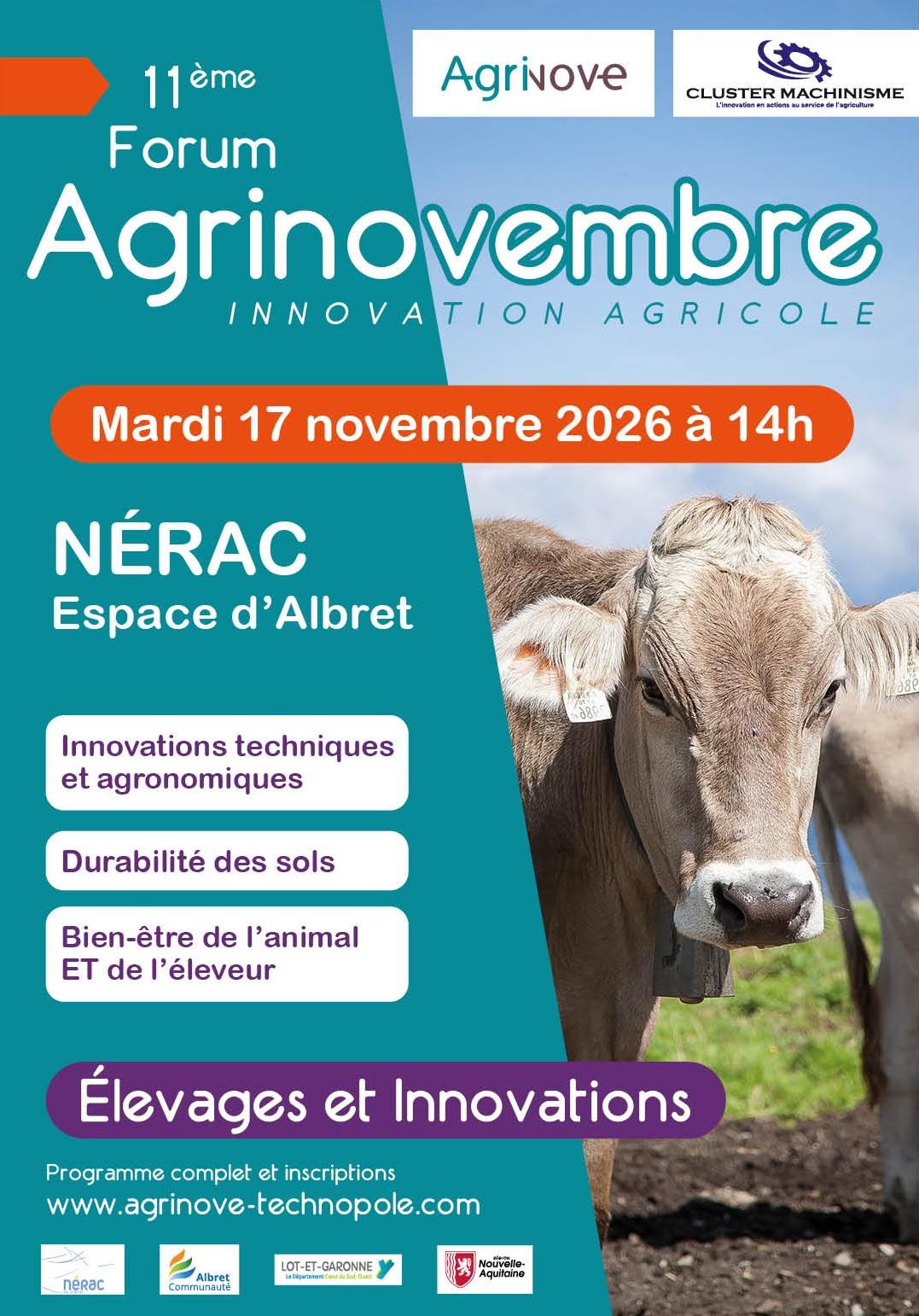 Agrinovembre Visuel 2024